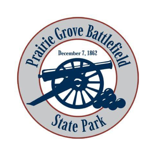 Prairie Grove Battlefield State Park logo