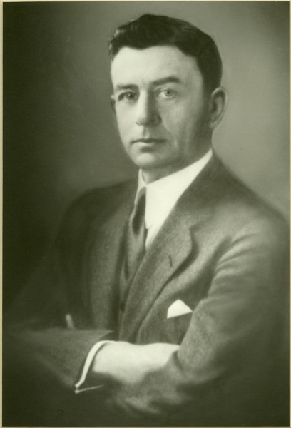 Theodore M. Sanders, architect of the City Market and Arcade. Courtesy of Mr. and Mrs. Hollis Pruitt
