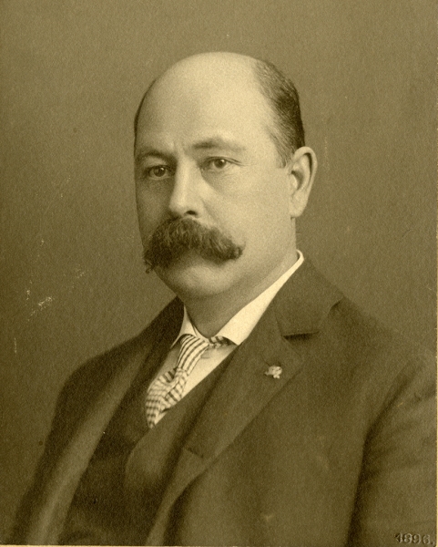 George R. Mann, architect for the City Market and Arcade. From: Hugh B. Patterson, Jr., Papers