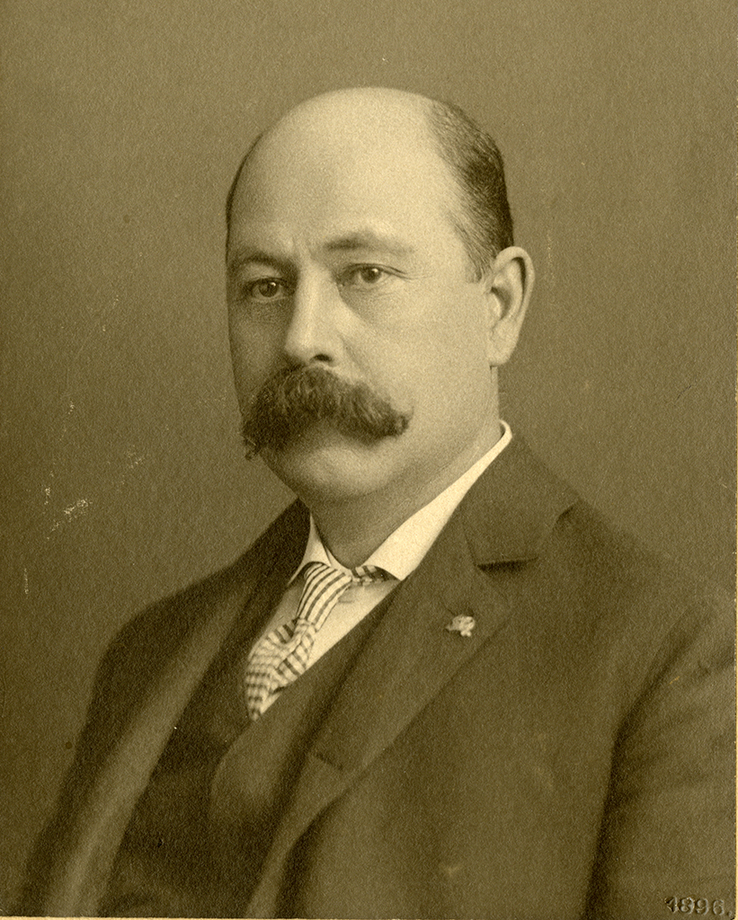 George R. Mann, architect for the City Market and Arcade. From: Hugh B. Patterson, Jr., Papers George R. Mann, architect for the City Market and Arcade. From: Hugh B. Patterson, Jr., Papers