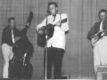 Cash performing with the Tennessee Two