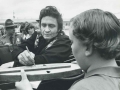 Johnny Cash visits his home state of Arkansas on 3/20/1976 for the inaugural Johnny Cash Day