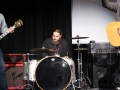 Unidentified male drummer on a stage