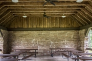Interior of CCC Pavilion.