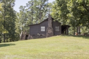 Exterior of lodge.