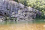 Swimming area near Buffalo Point campground on the Buffalo River.