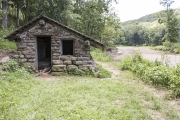 CCC Well House building along Lee Creek
