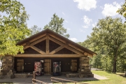 The second pavillion at the park, was formerly either the Supply House or one of the Barracks at the CCC camp