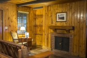 The living room of Cabin 12