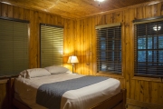 The bedroom of Cabin 12