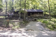 View of Cabin 14 from the road