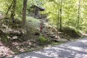 View of Cabin 16 from the road