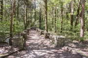 The walk leading to the Amphitheater