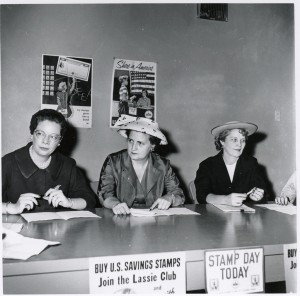 Jeannette's fundraising activities for U.S. Savings Bonds in Arkansas, 1958