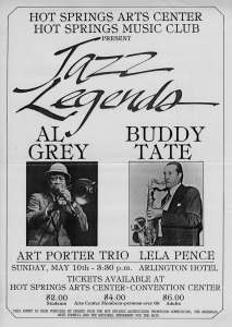 Jazz Legends Al Grey and Buddy Tate with the Art Porter Trio, ca. 1970