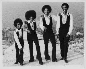 Art Porter with sons Reginald, Art., Jr., and Kenneth, ca. 1970s