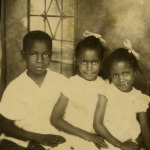 Three unidentified African American children, undated