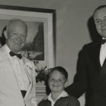 President Dwight D. Eisenhower, Winthrop Paul Rockefeller and Winthrop Rockefeller, 49th Annual Governor's Conference, 1957 June