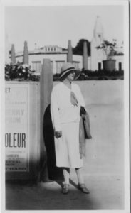 Presumably Florence “Daisy” Emily Goold Arbuthnot in standing pose, circa 1920s