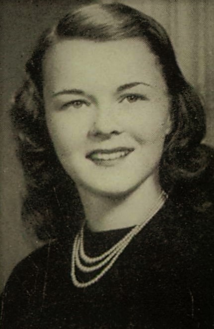 Kathryn Irene Fregang as a senior in high school