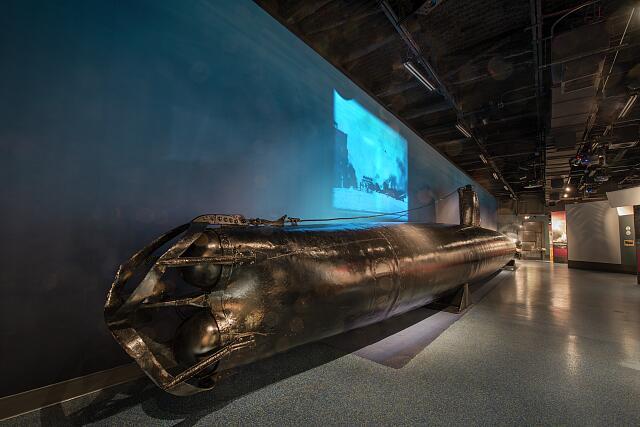 HA-19 Submarine at the National Museum of the Pacific War, 2014