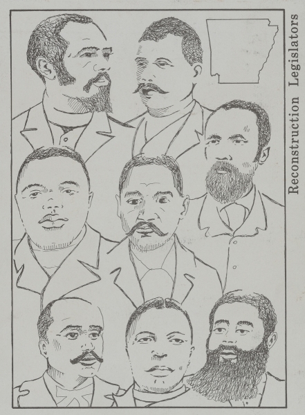 Eight of the eleven Reconstruction legislators in Arkansas during the 1891 28th legislative session