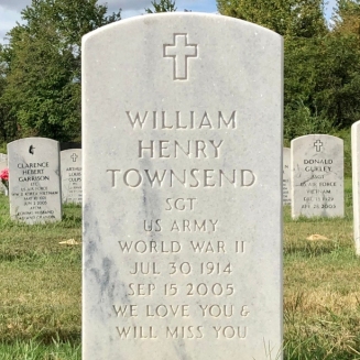 Dr. Townsend's tombstone, August 2021