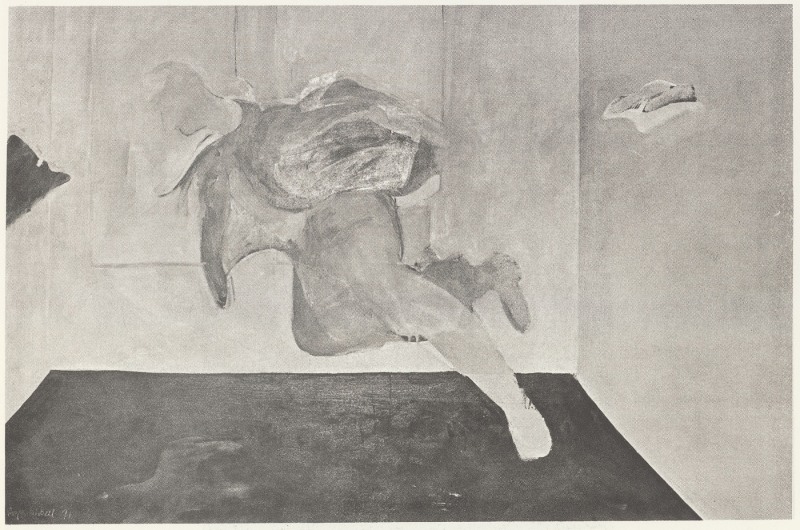 Becky Witsell's oil painting titled Icarus