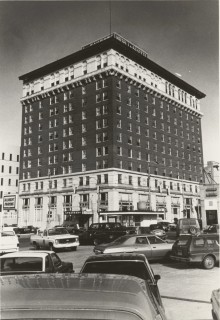 Exterior of the Lafayette Hotel, undated