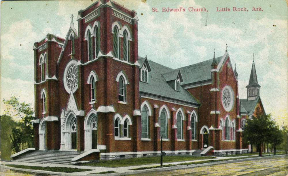 Exterior of St. Edward’s German Catholic Church, ca. 1911 Exterior of St. Edward’s German Catholic Church, ca. 1911
