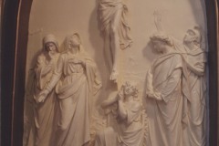 Restored twelfth station of the cross, April 2009