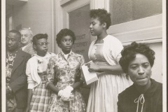 Daisy Bates and Members of the Little Rock Nine