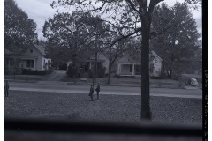 Soldiers patrolling in front of Central High School