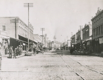 Main Street in Pine Bluff, 1890 Main Street in Pine Bluff, 1890