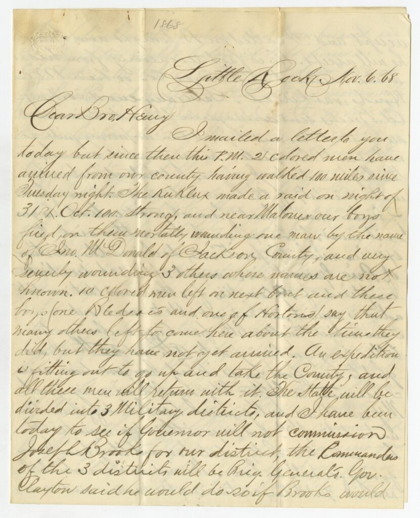 Arkansas Constitution (1868) – History Alive: Virtually!