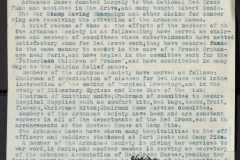 Record book of National Society of The Colonial Dames of America in the State of Arkansas, volume 2; Report of War Work