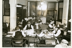 Arkansas Gazette office interior in Little Rock