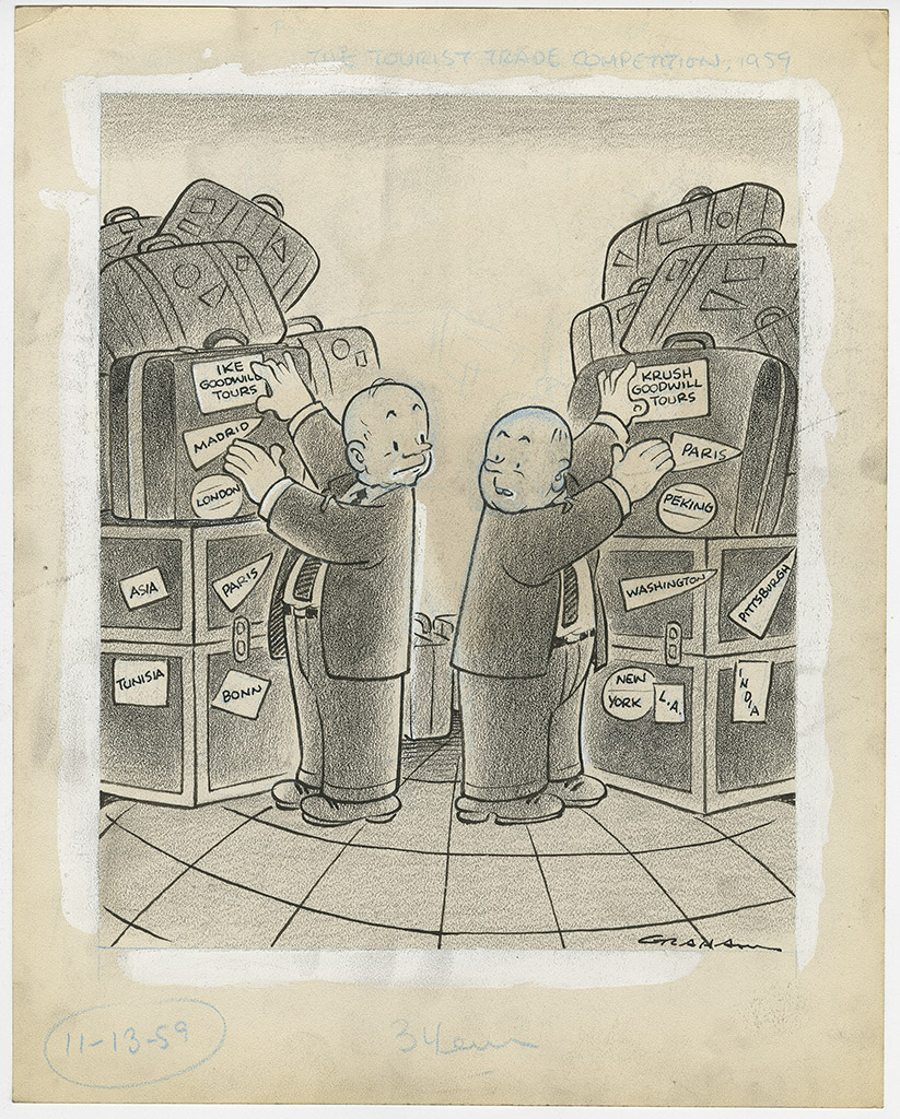 "The tourist trade competition, 1959" by Bill Graham "The tourist trade competition, 1959" by Bill Graham