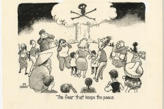 "The fear that keeps the peace" by Jon Kennedy
