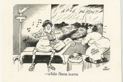 "-While Rome burns" by Jon Kennedy