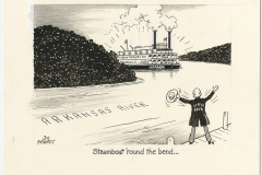 "Steamboat 'round the bend..." by Jon Kennedy
