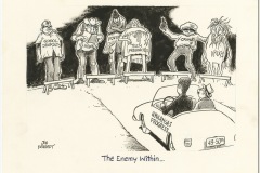 "The enemy within..." by Jon Kennedy