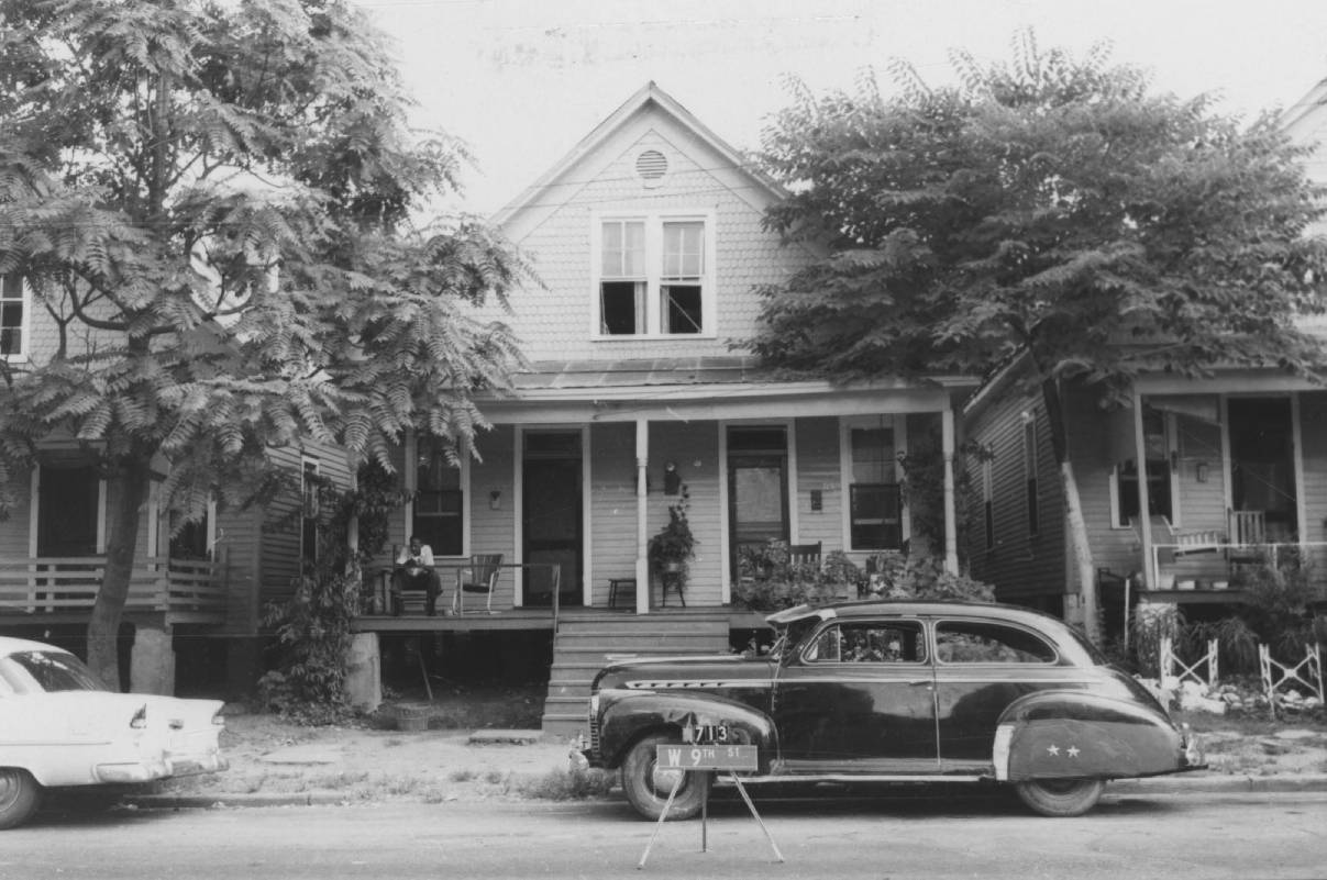 Home of Buck and Alberta Jackson 713 W. Ninth St.