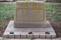 Image of headstone for Uknown grave, inscription filled in