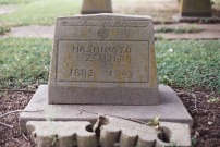 Image of headstone for Hashimoto Zenjiro, 1882-1943