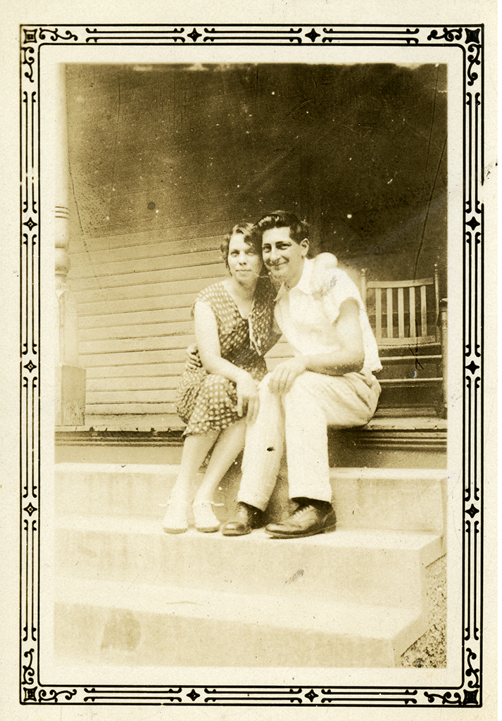 Charlie May and Howard Simon, June 1930 Charlie May and Howard Simon, June 1930