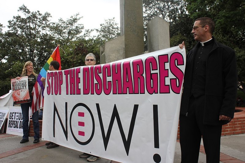 Protest Against DADT, 22 October 2010