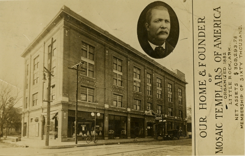 Mosaic Templars Building in Little Rock, 1916