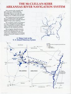 McClellan-Kerr Arkansas River Navigation System - 1991 - UALR Pamphlet Collection, PAM 00622 - UALR Center for Arkansas History and Culture