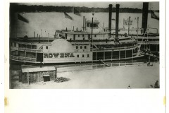 Steamboat Rowena on the White River - undated - Huddleston Steamboat Photograph Collection, ca. 1827-1976, UALR.PH.0070 - UA Little Rock Center for Arkansas History and Culture